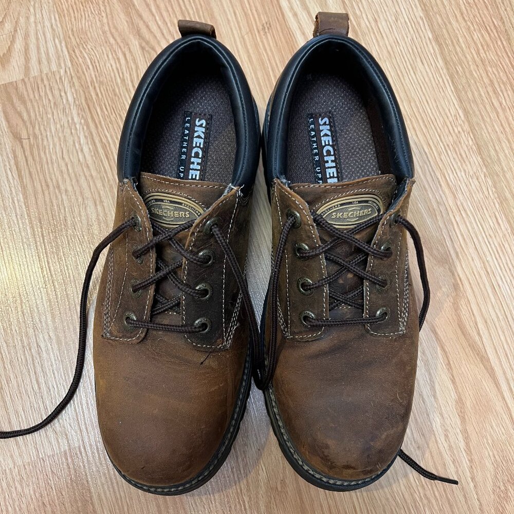 Skecher's Men's Work Oxford - 11.5